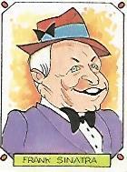 CROMO 2472: CARICATURAS 22: FRANK SINATRA
