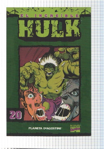 planeta: coleccionable El Increible Hulk num 20 de 50 - Ha vuelto