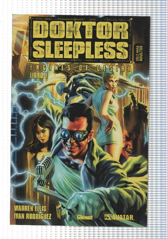 Glenat: Doktor Sleepless volume 1. Engines of desire