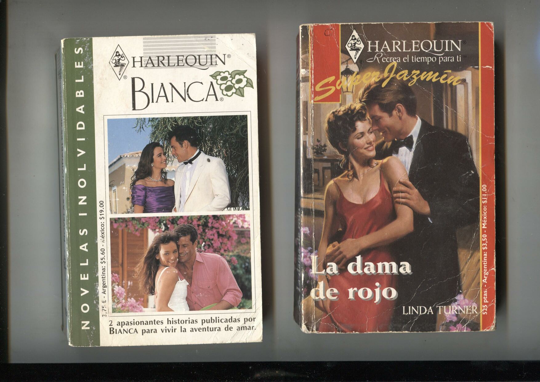 Lote numero 26: 3 novelas Romantica: La dama de rojo, Un año y un dia juntos, Pasion en verano