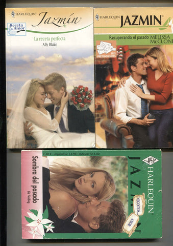 Lote numero 29: 3 novelas Romantica: Sombra del pasado, Recuperando el pasado, La receta perfecta