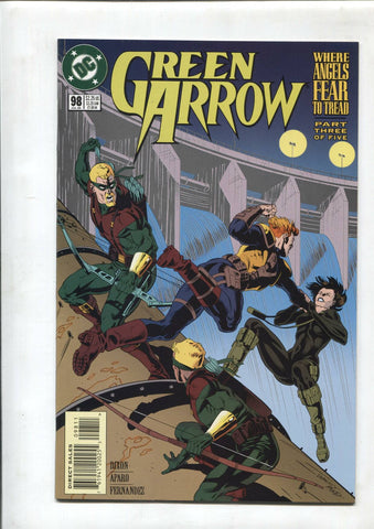 Dc: Green Arrow numero 098: Where Angels Fear To Tread, three of five