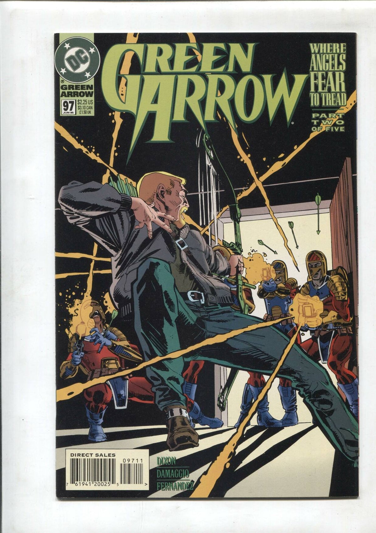 Dc: Green Arrow numero 097: Where Angels Fear To Tread, two of five