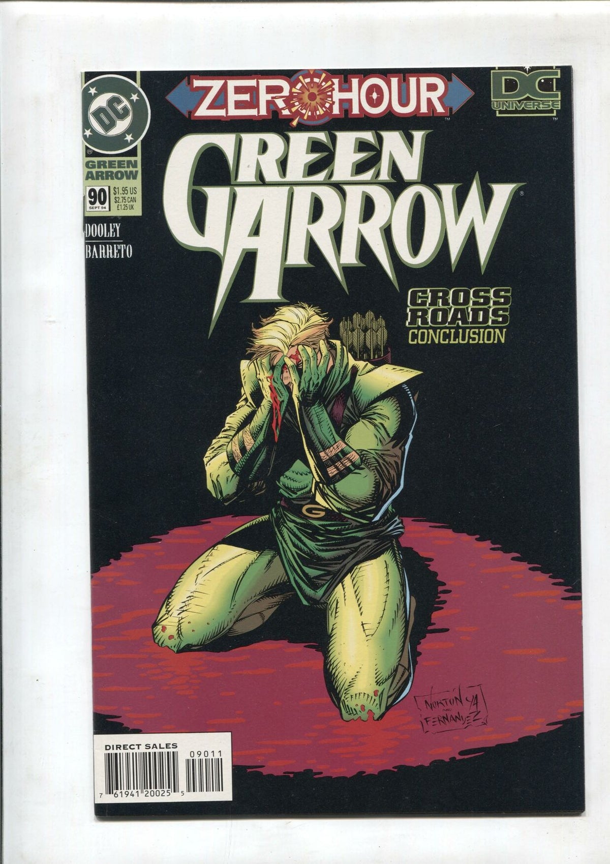 Dc: Green Arrow numero 090: Gross Roads, conclusion