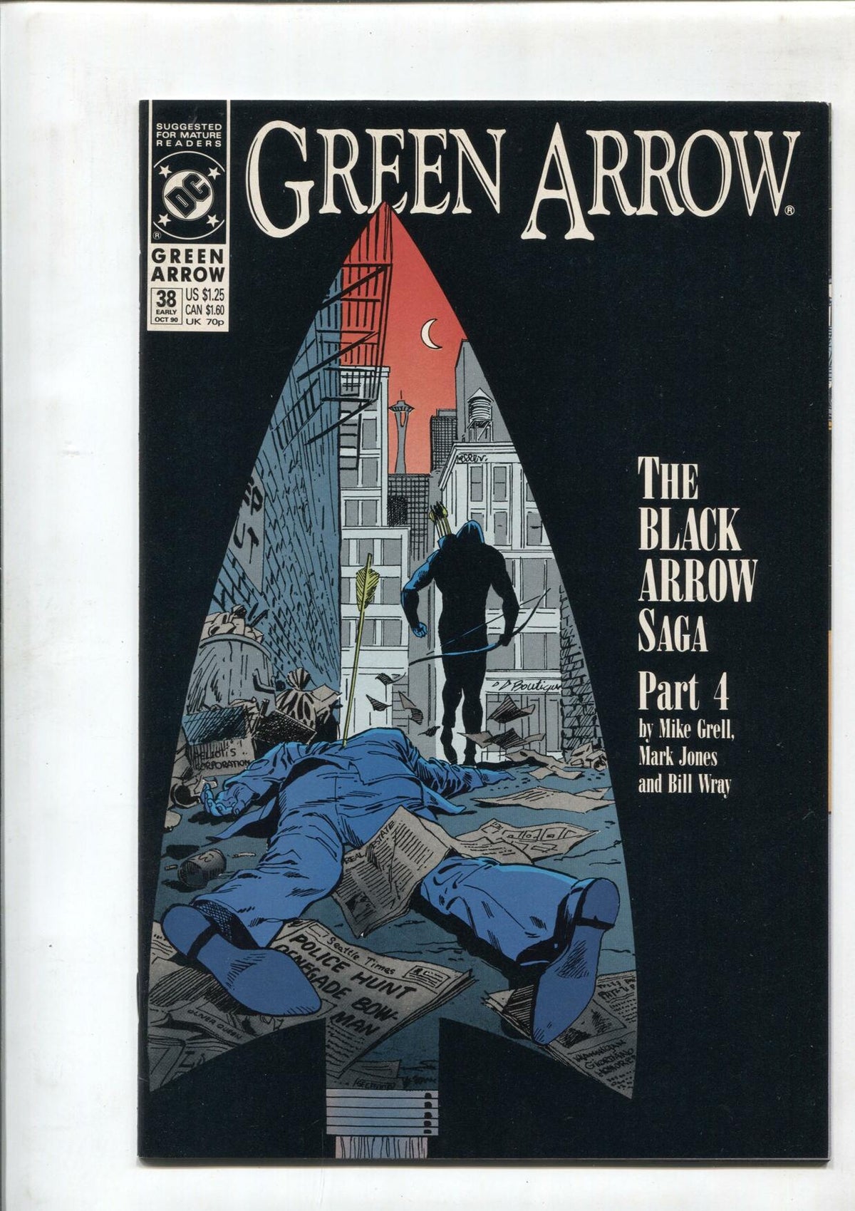 Dc: Green Arrow numero 038: The Black Arrow Saga, part 4