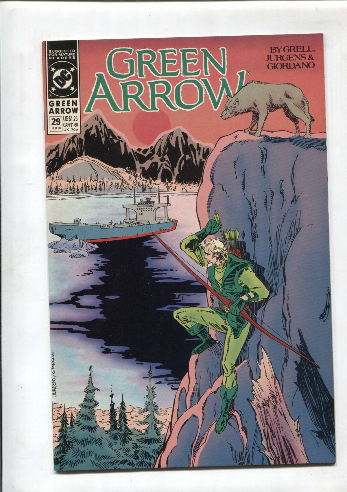 Dc: Green Arrow numero 029: Coyote Tears