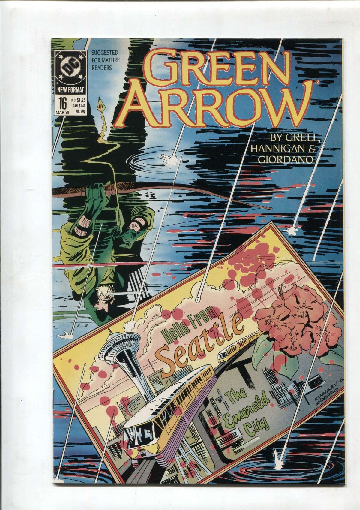 Dc: Green Arrow numero 016: Seatle & Die