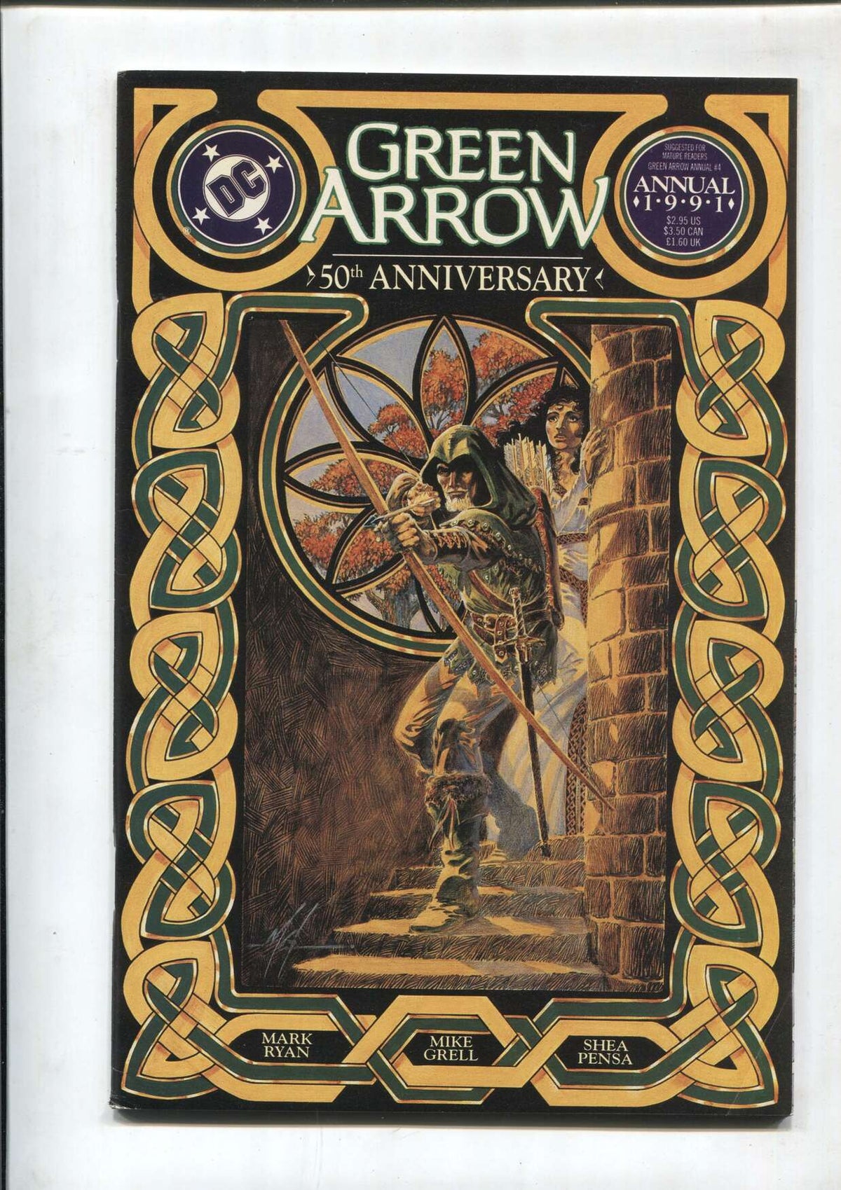 Dc: Green Arrow Annual numero 4 (1991):  The Black Alchemist