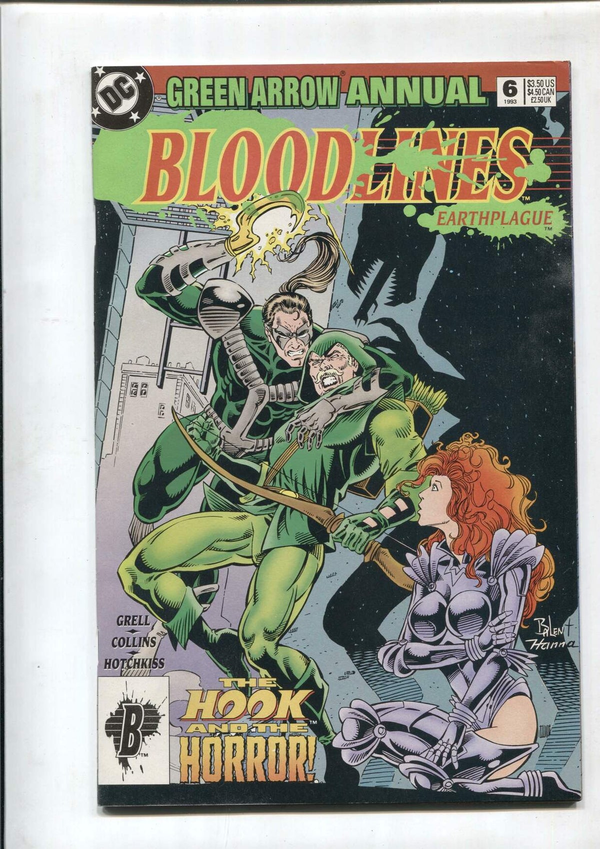 Dc: Green Arrow Annual numero 6 (1993):  Lust be a Lady Tonight