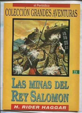 El Periodico: Grandes Aventuras volumen 1 numero 15: Las minas del Rey Salomon