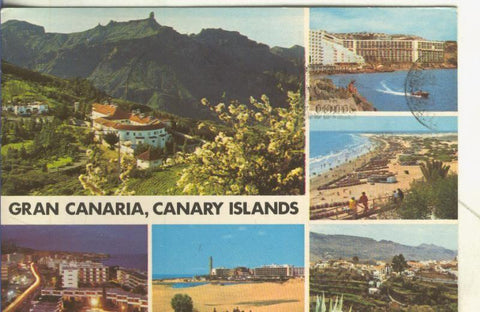 Postal 5028 : Vistas varias de Gran Canaria