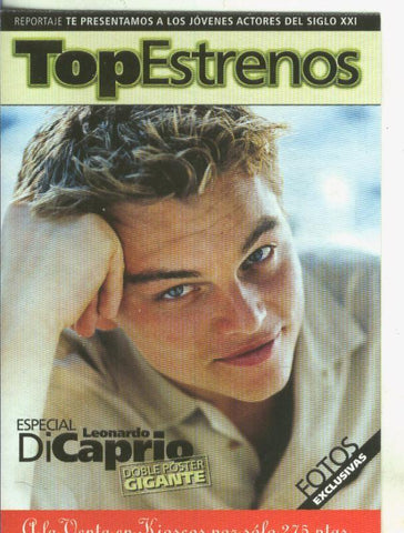 Postal 5633 : Propaganda de Topestrenos: Leonardo dicaprio