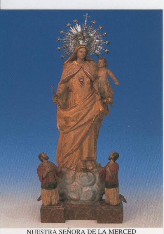 Postal Virgenes 354 : Nuestra Señora de la Merced, Mercedarios-Salamanca