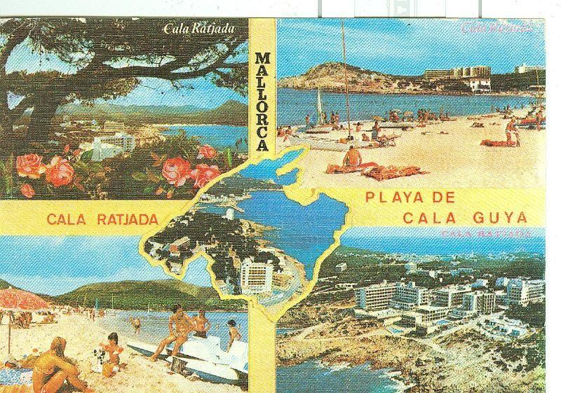 Postal 6407 : Cala Ratjada, Playa de Cala Guya, Mallorca