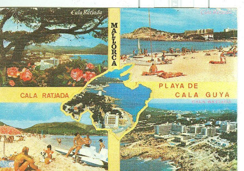 Postal 6407 : Cala Ratjada, Playa de Cala Guya, Mallorca