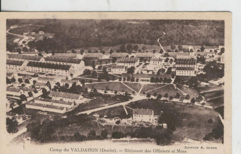 Postal 008587: Camp du Valdahons, Batiment des Officiers et Mess