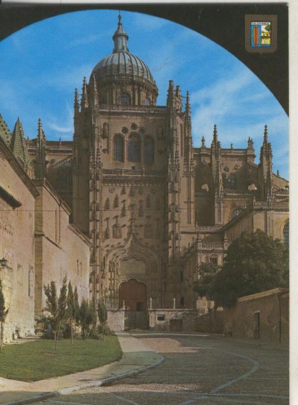 Postal 009372: Puerta principal de la catedral de Salamanca