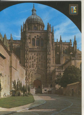 Postal 009372: Puerta principal de la catedral de Salamanca