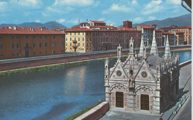 Postal 009213: Iglesia de Epine en Pisa, Italia