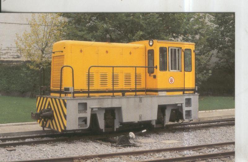 Postal 010970: Tractor altos hornos de Vizcaya numero 15 en museo Azpeitia en 1997