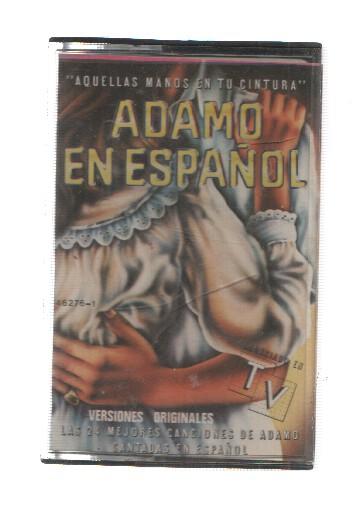 Cassette: Emi: Adamo en Español - Aquellas manos en tu cintura. Las mejores 24 canciones de Adamo en español