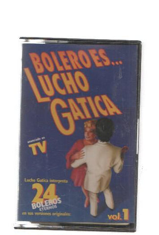 Cassette, Emi: Bolero es ... Lucho Gatica vol 1, 24 boleros eternos - El reloj, Echame a mi la culpa, La barca