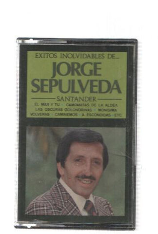 Cassette: jercar: Jorge Sepulveda, exitos inolvidables - Santander, El mar y tu, Las oscuras golondrinas