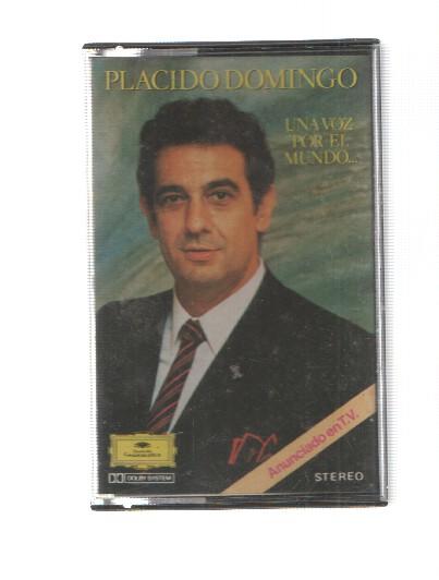 Cassette: Una voz por el mundo vol 1 - Placido Domingo. Arias y canciones