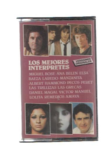 Cassette: CBS: Los mejores interpretes. Solo pienso en ti - Victor Manuel, Canto de despedida, Cara de gitana - Daniel Magal