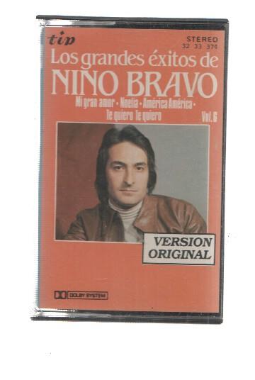 Cassette: tip: Los exitos de Nino Bravo - Mi gran amor, America America, Noelia, Te quiero te quiero