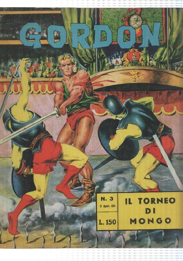Fratelli Spada: Flash Gordon num 03, año 1964 - il Torneo di Mongo, M. Caria