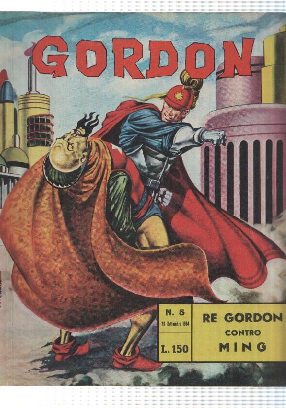 Fratelli Spada: Flash Gordon num 05, año 1964 - Re Gordon contro Ming, M. Caria