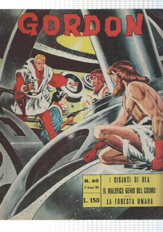 Fratelli Spada: Flash Gordon num 40, año 1966 - I Gifanti di Rea