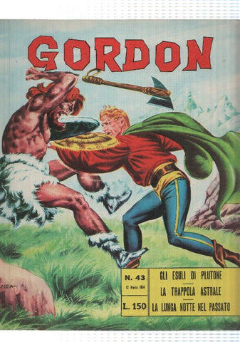 Fratelli Spada: Flash Gordon num 43, año 1966 - Gli Esuli di Plutone, M. Caria