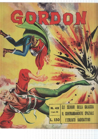 Fratelli Spada: Flash Gordon num 45, año 1966 - Gli Schiavi della Galassia, M. Caria