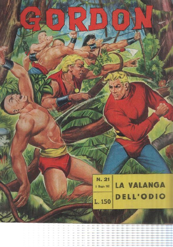 Fratelli Spada: Flash Gordon num 21, año 1965 - La valanga dell'odio, M. Caria