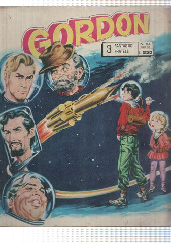 Fratelli Spada: Flash Gordon numero 84, 1968 - Fantastici Fratelli. In appendice principe Valiant