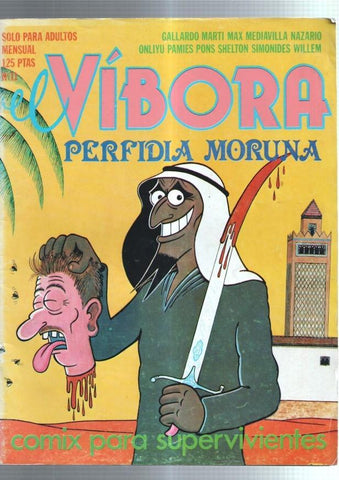 El Vibora revista numero 011: Perfidia moruna, Madrid Madrid