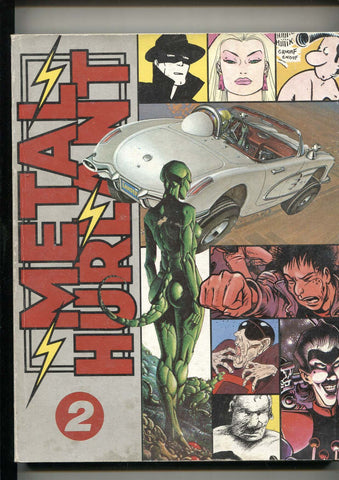 Metal Hurlant revista retapado numerado 02 con los numeros 06 al 08