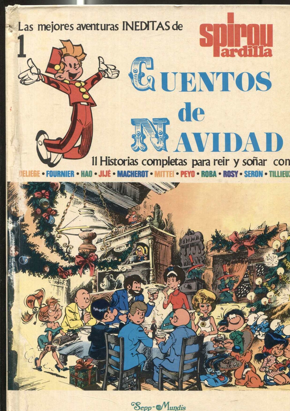 Las mejores aventuras ineditas de Spirou Ardilla numero 01: Cuentos de Navidad