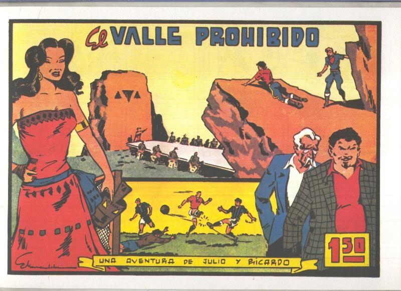 Facsimil Julio y Ricardo: El valle prohibido