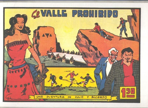 Facsimil Julio y Ricardo: El valle prohibido
