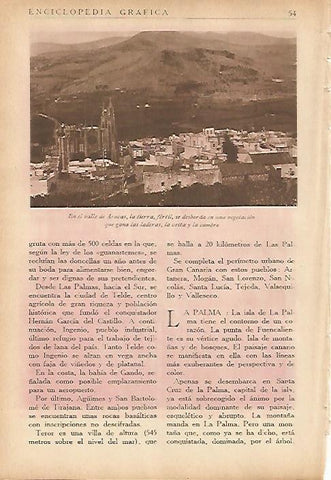 LAMINA 5462: Valle de Arucas