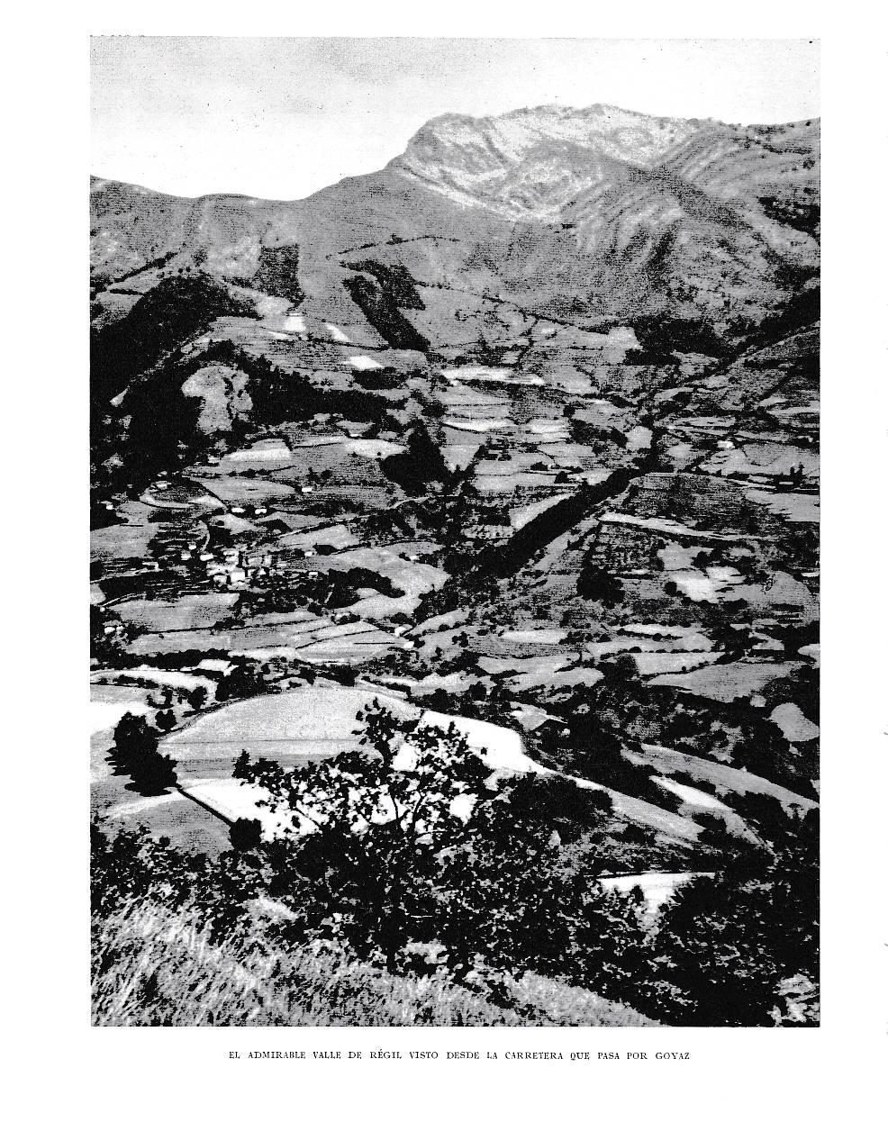 LAMINA 6150: Valle de Regil desde la carretera que pasa por Goyar