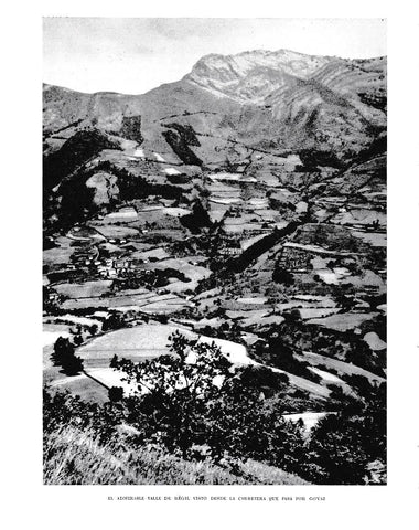 LAMINA 6150: Valle de Regil desde la carretera que pasa por Goyar