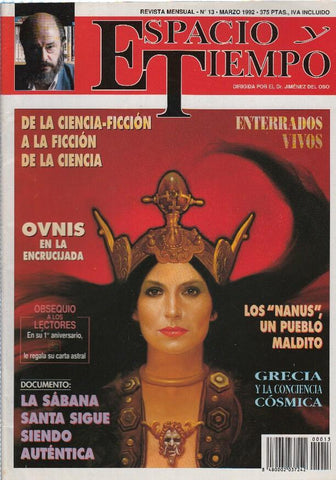 ESPACIO Y TIEMPO numero 13 - LA SABANA SANTA SIGUE SIENDO AUTENTICA
