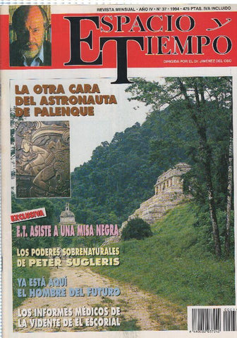 ESPACIO Y TIEMPO numero 37 - LA OTRA CARA DEL ASTRONAUTA DE PALENQUE