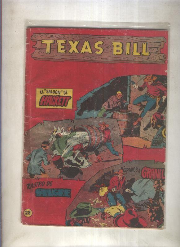 Texas Bill vertical numero 28: el salon de Hackett