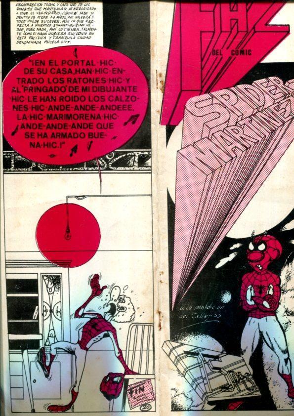 Fanzine:  Faz del Comic numero 3: Spider Martinez
