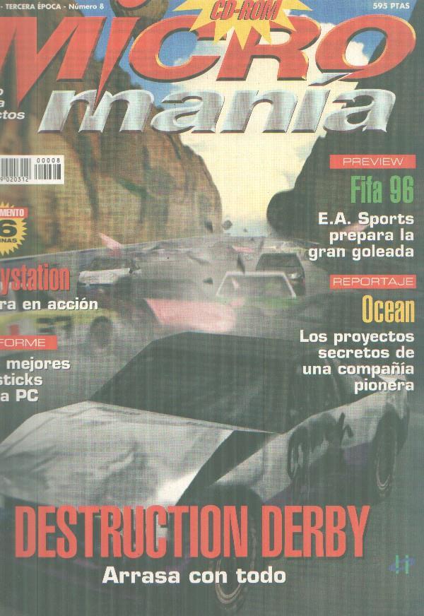 Micromania, 3ª epoca numero 08, sin el CD ROM